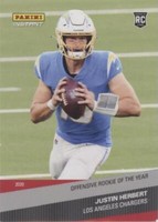 2020 Panini Instant NFL Justin Herbert #268