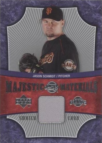 2005 Upper Deck Sweet Spot - Jason Schmidt #MM-JS