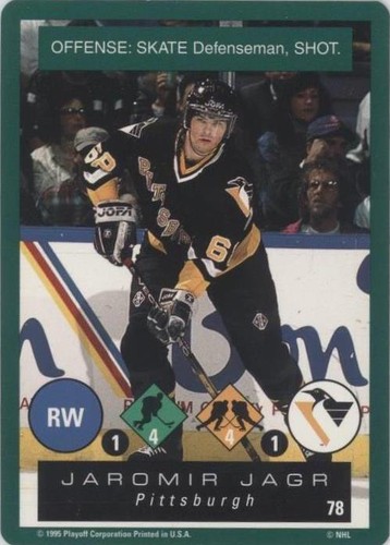1995-96 Playoff One on One Challenge - Jaromir Jagr #78