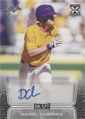2020 Leaf Draft - Daniel Cabrera #BA-DC3
