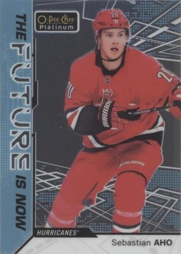 2018-19 O-Pee-Chee Platinum - Sebastian Aho #FN-7