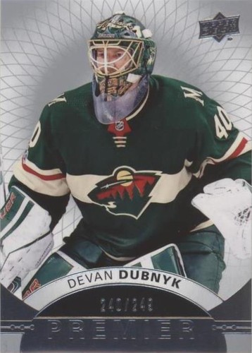 2017-18 Upper Deck Premier - Devan Dubnyk #17