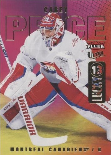 2021-22 Upper Deck Fleer Ultra - Carey Price #L 13-5
