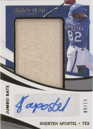2021 Panini Immaculate Collection - Sherten Apostel #JB-SA