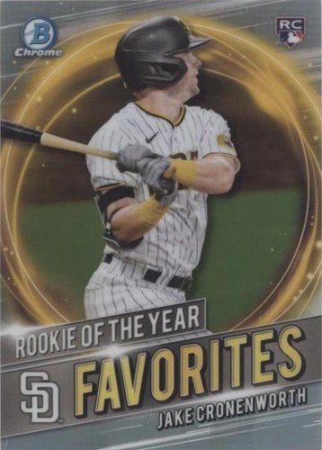 2021 Bowman - Jake Cronenworth #RRY-JC
