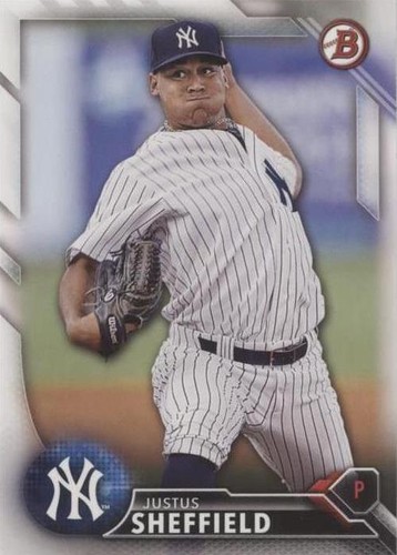 2016 Bowman Draft - Justus Sheffield #BD-125