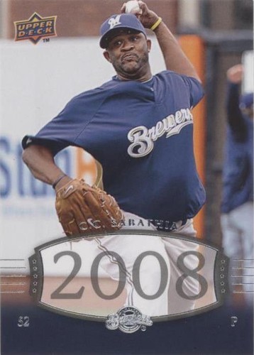 2008 Upper Deck Timeline - C.C. Sabathia #242