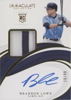 2019 Panini Immaculate Collection - Brandon Lowe #49