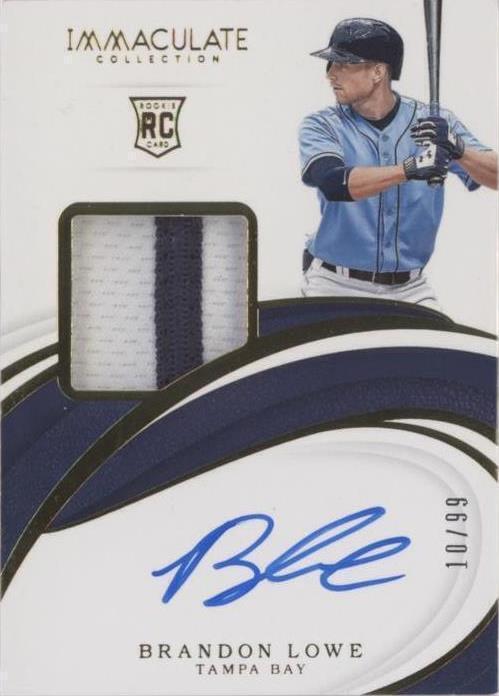 2019 Panini Immaculate Collection - Brandon Lowe #49