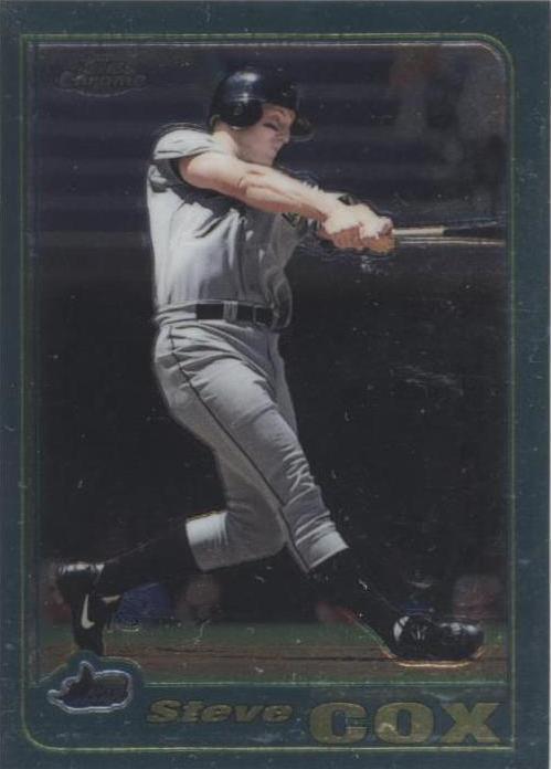 2001 Topps Chrome - Steve Cox #27