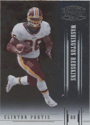 2005 Donruss Gridiron Gear Clinton Portis #24