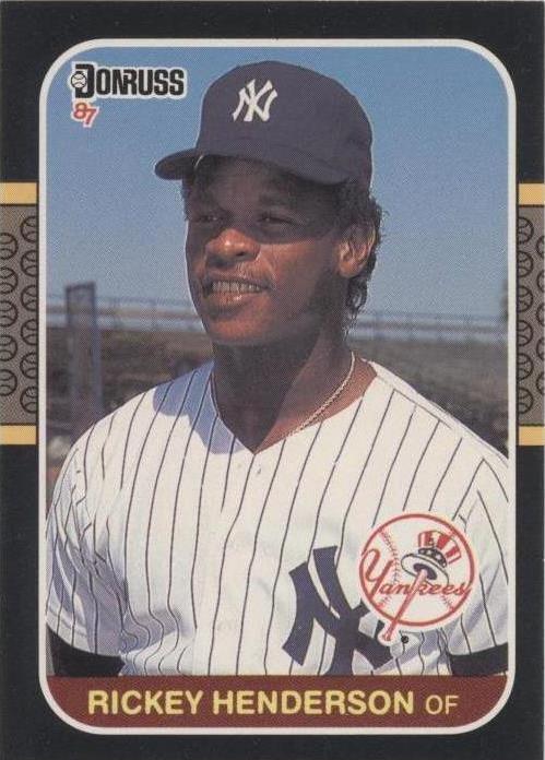 Donruss 1987 - Rickey Henderson #228