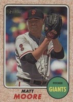 2017 Topps Heritage - Matt Moore #391
