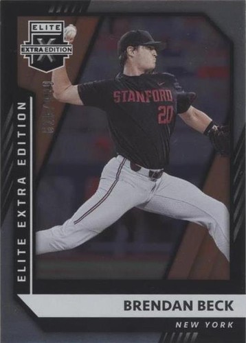 2021 Panini Elite Extra Edition - Brendan Beck #55
