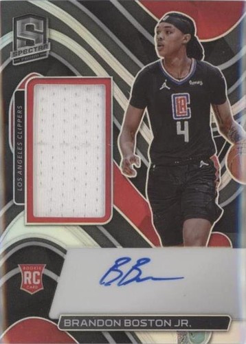 2021-22 Panini Spectra - Brandon Boston Jr. #194