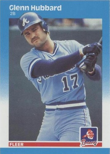 1987 Fleer - Glenn Hubbard #519