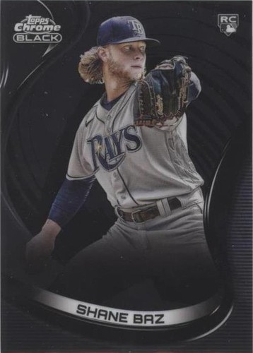 2022 Topps Chrome Black - Shane Baz #18