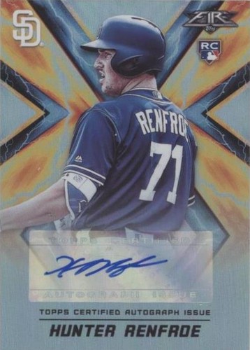 2017 Topps Fire - Hunter Renfroe #FA-HR