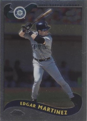 2002 Topps Chrome - Edgar Martinez #475
