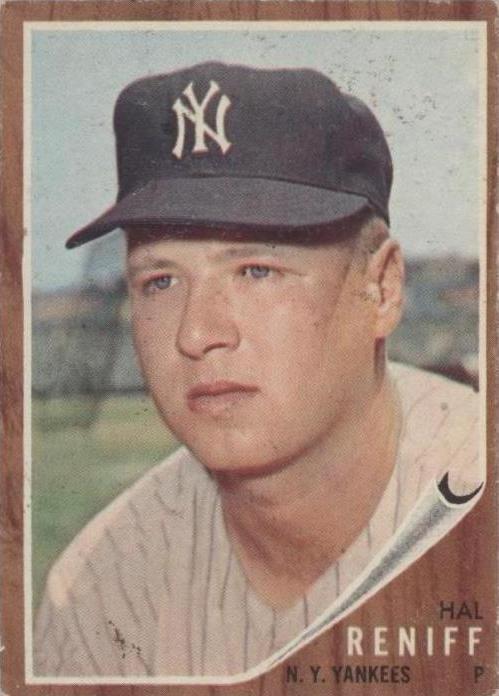 1962 Topps - Hal Reniff #159