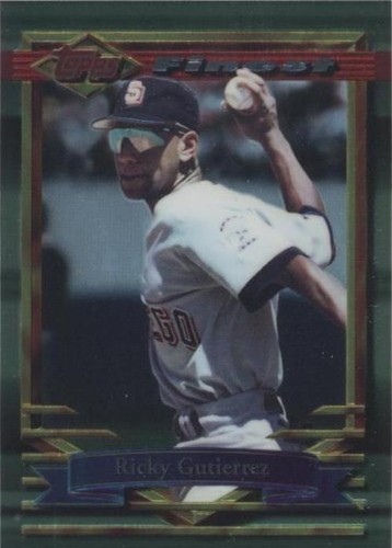 1994 Topps Finest - Ricky Gutierrez #53