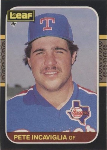 1987 Leaf Canadian - Pete Incaviglia #185