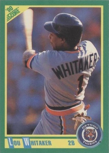 1990 Score - Lou Whitaker #75
