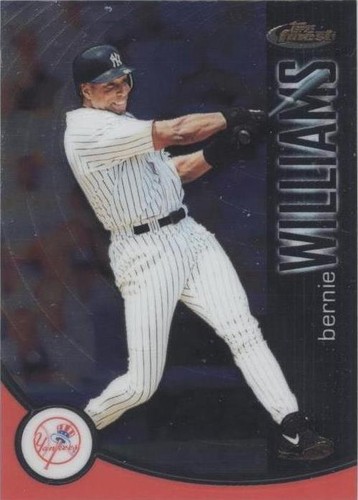 2001 Topps Finest - Bernie Williams #28