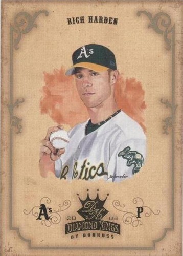 2004 Donruss Diamond Kings - Rich Harden #32