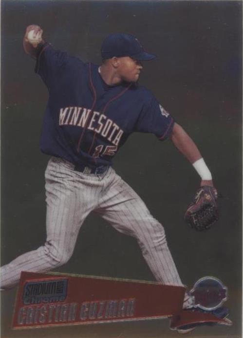 Topps Stadium Club 2000 cromado - Cristian Guzmán #141