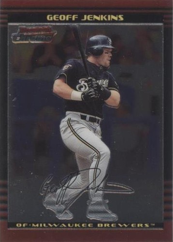 2002 Bowman Chrome - Geoff Jenkins #102
