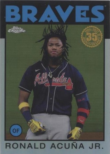 2021 Topps Chrome - Ronald Acuña Jr. #86BC-3