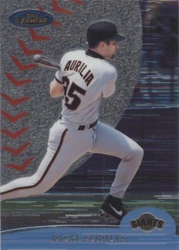 2000 Topps Finest - Rich Aurilia #44