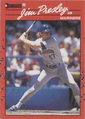 1990 Donruss - Jim Presley #497