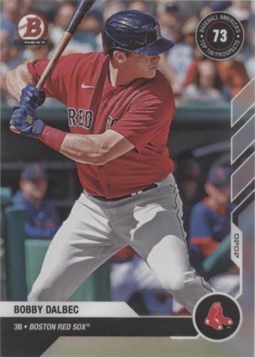 2020-21 Bowman Next Topps Now Baseball America Top 100 Prospects - Bobby Dalbec #BA-58