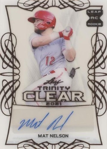 2021 Leaf Trinity - Mat Nelson #CA-MN1