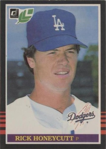 1985 Leaf - Rick Honeycutt #156