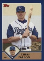 2003 Topps Traded & Rookies - Chris Fallon #T263
