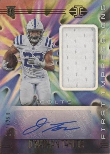 2020 Panini Illusions Jonathan Taylor #110