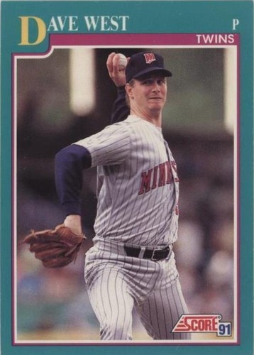 1991 Score - David West #158