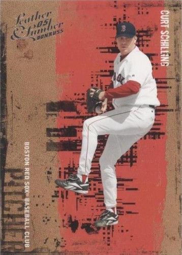 2005 Donruss Leather & Lumber - Curt Schilling #33