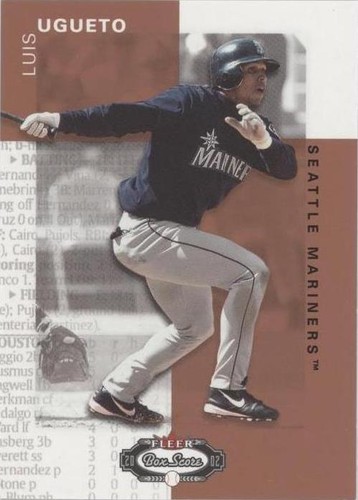 2002 Fleer Box Score - Luis Ugueto #168