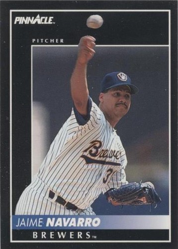 1992 Pinnacle - Jaime Navarro #212