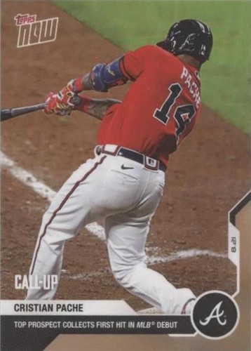 2020 Topps Now - Cristian Pache #139