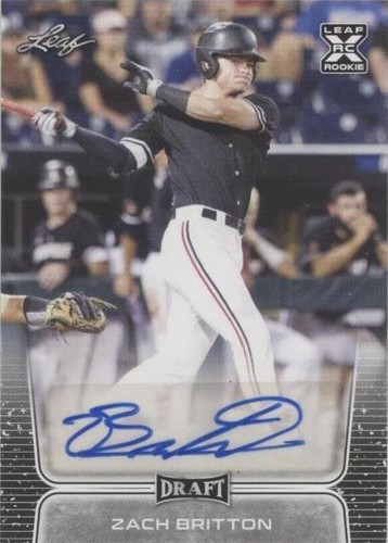2020 Leaf Draft - Zach Britton #BA-ZB1