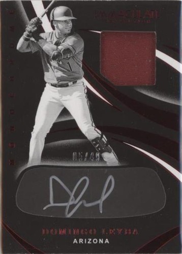 2020 Panini Immaculate Collection - Domingo Leyba #MC-LE