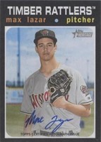 2020 Topps Heritage Minor League Edition - Max Lazar #ROA-MLA