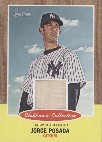 2011 Topps Heritage - Jorge Posada #CCR-JP