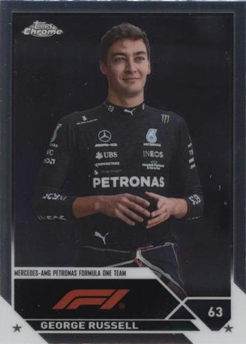 2023 Topps Chrome Formula 1 - George Russell #15