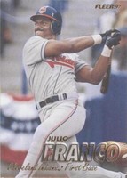 1997 Fleer - Julio Franco #77